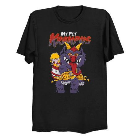My Pet Krampus - Retro 80s Toy - Creepy Cute Christmas Cartoon tiny thumbnail