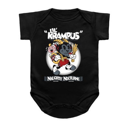 Lil Krampus - Vintage Cartoon Christmas - Creepy Cute Rubber Hose tiny thumbnail