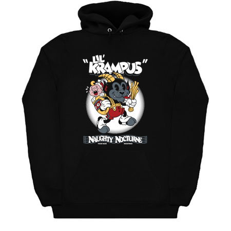 Lil Krampus - Vintage Cartoon Christmas - Creepy Cute Rubber Hose tiny thumbnail