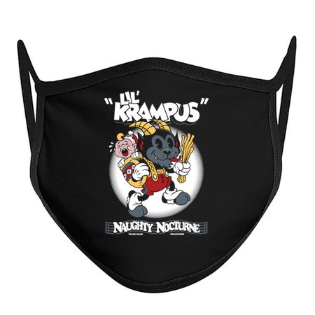 Lil Krampus - Vintage Cartoon Christmas - Creepy Cute Rubber Hose tiny thumbnail