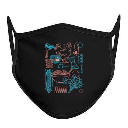 How To Do: Ramen Recipe Japanese Design Minimalist Blue by Tobe Fonseca tiny thumbnail