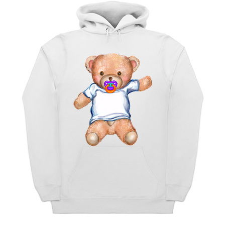 Baby Teddy Bear Toy with Pacifier tiny thumbnail