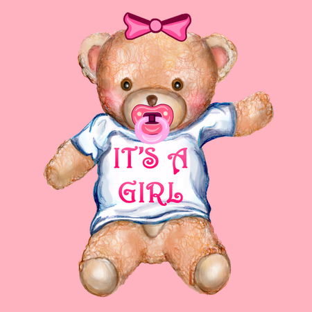 Its a girl teddy online