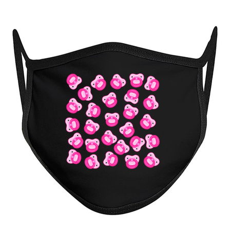 Pink Baby Girl Pacifier Pattern tiny thumbnail
