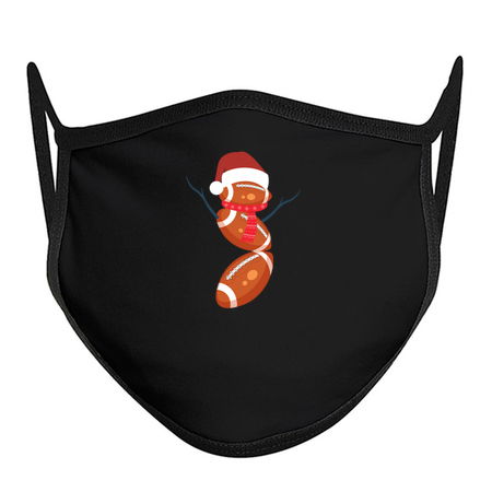 funny christmas american football snowman tiny thumbnail