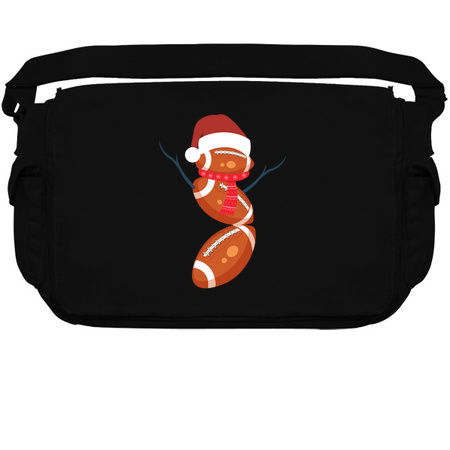 funny christmas american football snowman tiny thumbnail