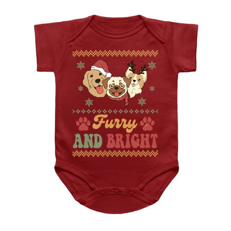 Furry and Bright Cute Pet Dogs Christmas tiny thumbnail
