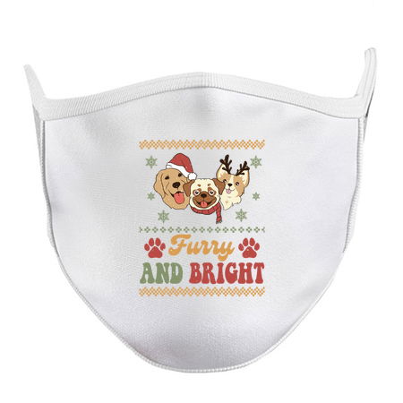 Furry and Bright Cute Pet Dogs Christmas tiny thumbnail