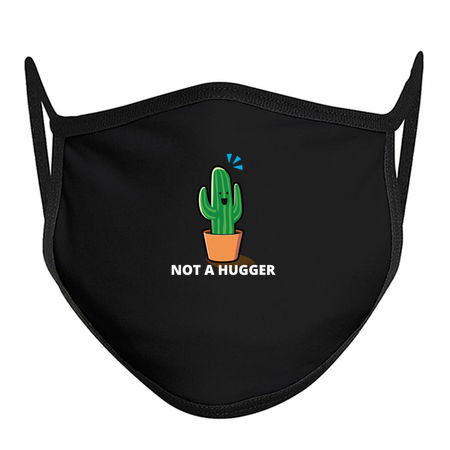 Not A Hugger T Shirt Botanical Cactus cartoon tiny thumbnail
