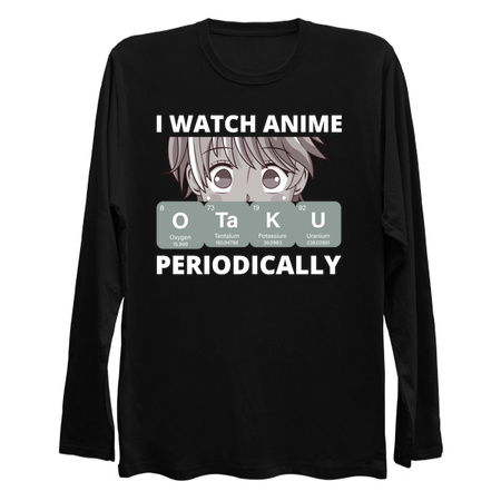 Funny Otaku Anime Periodic Table Japanese Kawaii tiny thumbnail