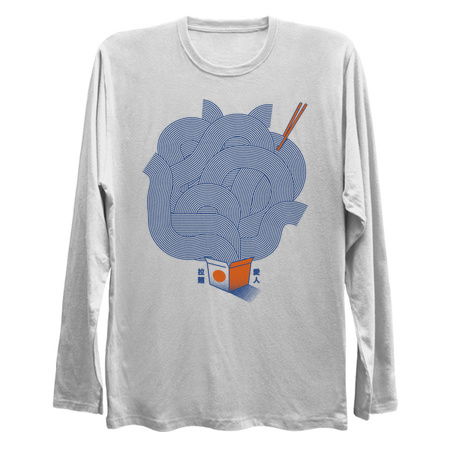 Noodles Minimalist Lines Japanese Food by Tobe Fonseca tiny thumbnail