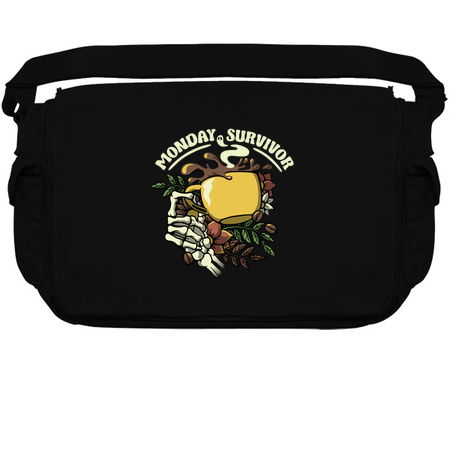 Monday Survivor Skeleton Hand Coffee by Tobe Fonseca tiny thumbnail