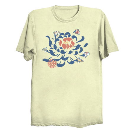 Vintage Japanese Flower Koi by Tobe Fonseca tiny thumbnail