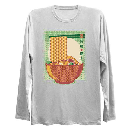 Minimalism Ramen Noodles Traditional Japanese Pattern by Tobe Fonseca tiny thumbnail