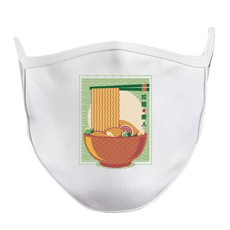 Minimalism Ramen Noodles Traditional Japanese Pattern by Tobe Fonseca tiny thumbnail