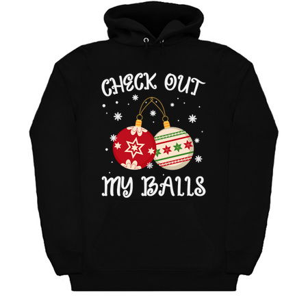 Check Out My Balls - Inappropriate Christmas tiny thumbnail