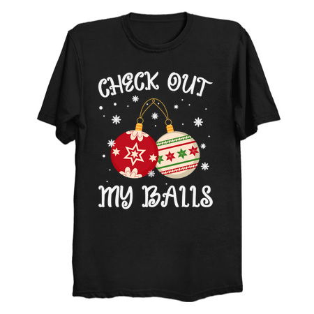 Check Out My Balls - Inappropriate Christmas tiny thumbnail