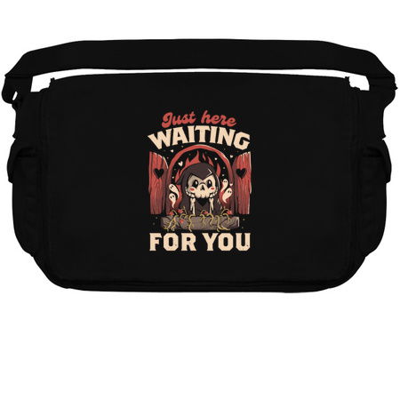 Just Here Waiting For You - Creepy Cute Grim Reaper Gift tiny thumbnail