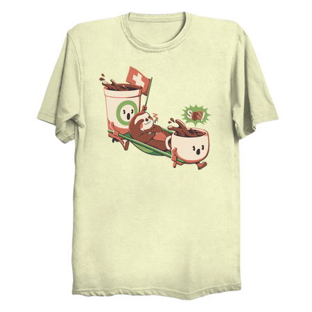 Coffee Rescue Monday Caffeine Sloth by Tobe Fonseca tiny thumbnail