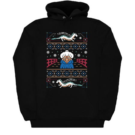 Magical Japanese Folk Christmas Sweaters tiny thumbnail