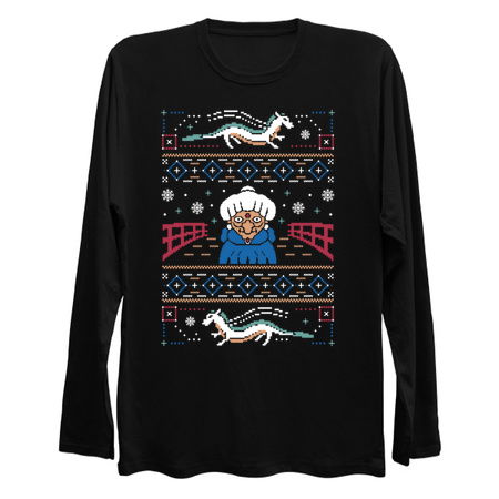 Magical Japanese Folk Christmas Sweaters tiny thumbnail