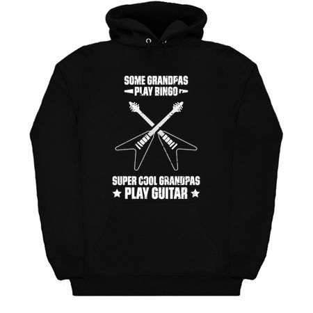 Some Grandpas Play Bingo Super Cool Grandpas Play Guitar Funny Quote Distressed tiny thumbnail