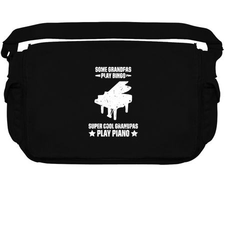 Some Grandpas Play Bingo Super Cool Grandpas Play Piano Funny Quote Distressed tiny thumbnail