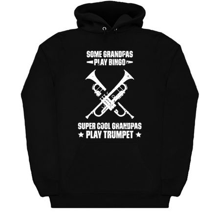 Some Grandpas Play Bingo Super Cool Grandpas Play Trumpet Funny Quote Distressed tiny thumbnail