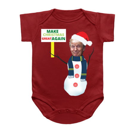 Funny snowman make christamas great again tiny thumbnail