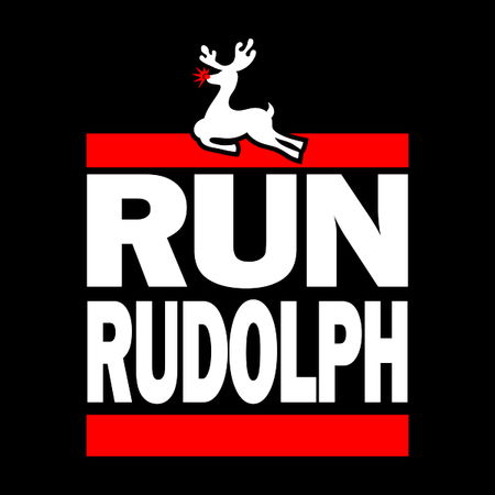 Run Run Rudolph Sign Run Rudolph - NeatoShop