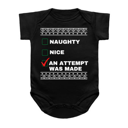 Ugly Christmas Sweater An Attempt Was Made tiny thumbnail