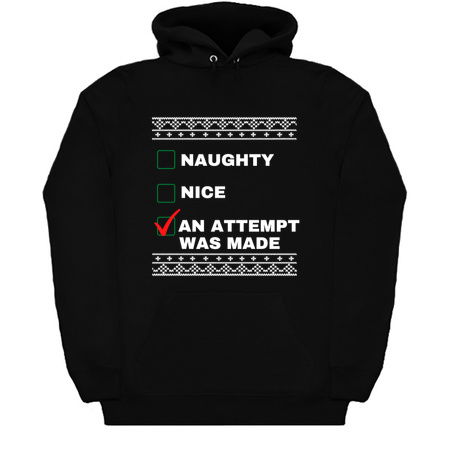Ugly Christmas Sweater An Attempt Was Made tiny thumbnail