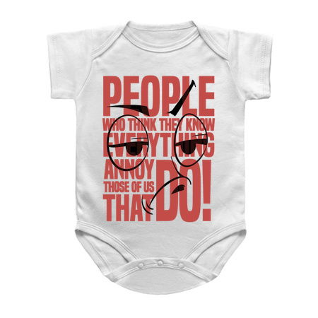 People Who Think The Know Adult Humor Sarcastic Funny tiny thumbnail