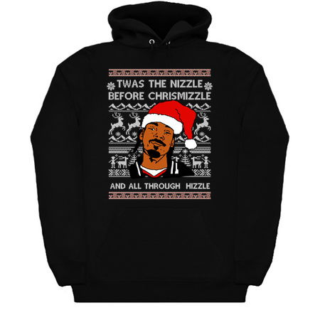 Ugly Christmas Sweater Snoop Dogg 'Twas The Nizzle Before Chrismizzle tiny thumbnail