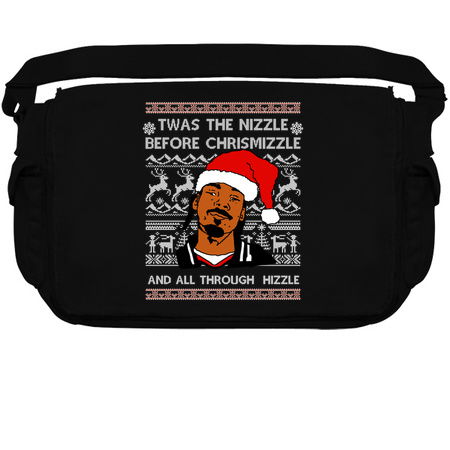 Ugly Christmas Sweater Snoop Dogg 'Twas The Nizzle Before Chrismizzle tiny thumbnail