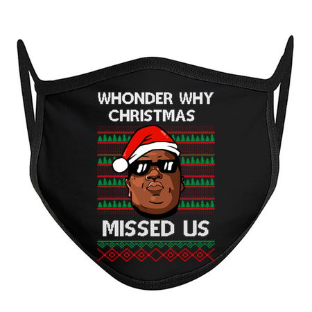 Ugly Christmas Sweater Notorious B.I.G. Wonder Why Christmas