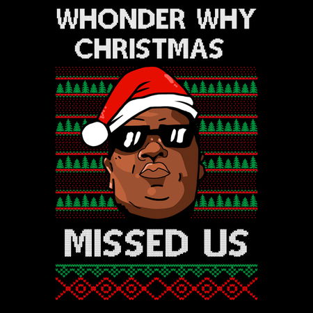 Notorious big christmas outlet sweater