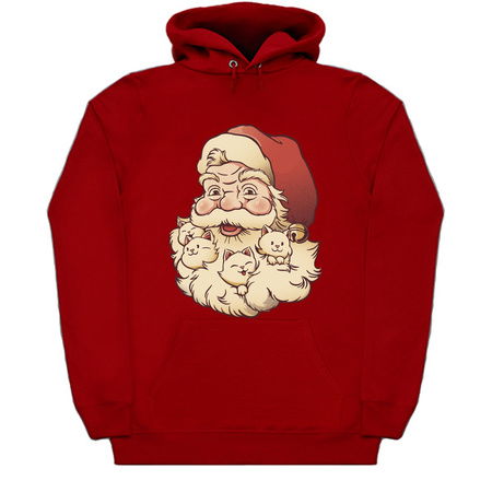 Santa Beard Full of Cats by Tobe Fonseca tiny thumbnail