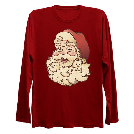 Santa Beard Full of Cats by Tobe Fonseca tiny thumbnail