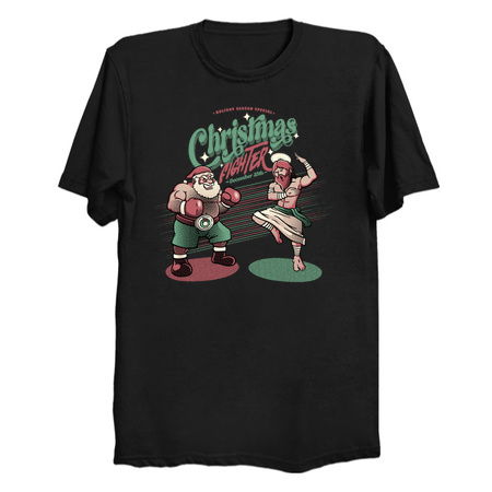 Holidays Fighting Jesus X Santa Claus by Tobe Fonseca tiny thumbnail