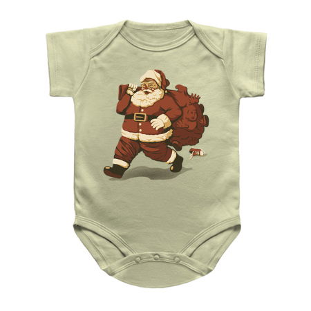Santa Claus Naughty Boys Charcoal Kids by Tobe Fonseca tiny thumbnail