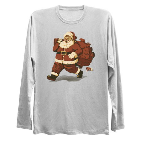 Santa Claus Naughty Boys Charcoal Kids by Tobe Fonseca tiny thumbnail