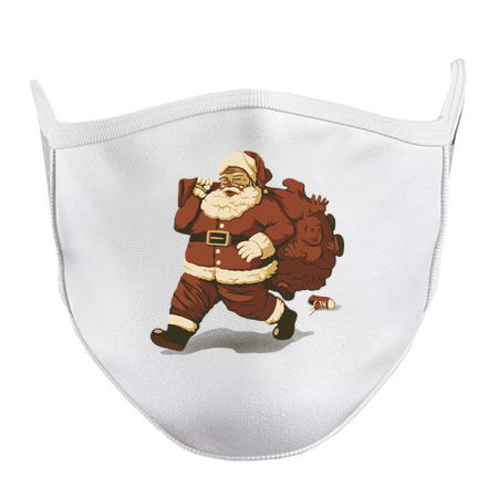 Santa Claus Naughty Boys Charcoal Kids by Tobe Fonseca tiny thumbnail