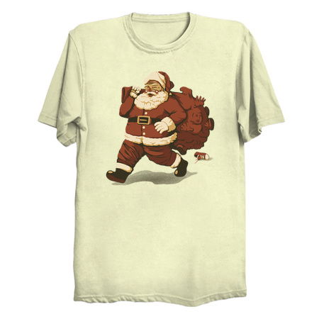Santa Claus Naughty Boys Charcoal Kids by Tobe Fonseca tiny thumbnail