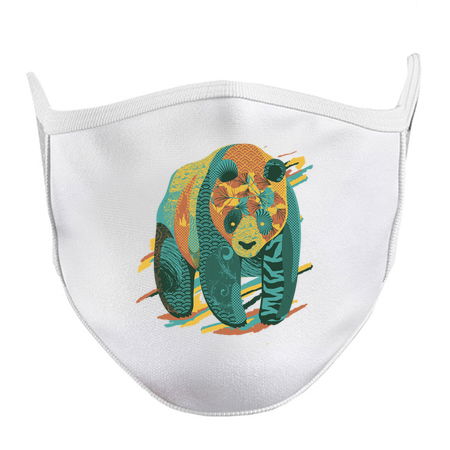 Colorful Tattooed Panda Textures by Tobe Fonseca tiny thumbnail