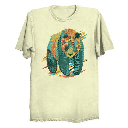 Colorful Tattooed Panda Textures by Tobe Fonseca tiny thumbnail