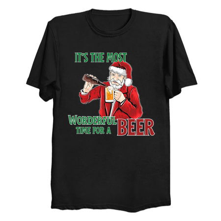 Ugly Christmas Sweater It's The Most Wonderful Time For A Beer tiny thumbnail