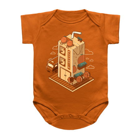 Orange School Kawaii Fruits by Tobe Fonseca tiny thumbnail