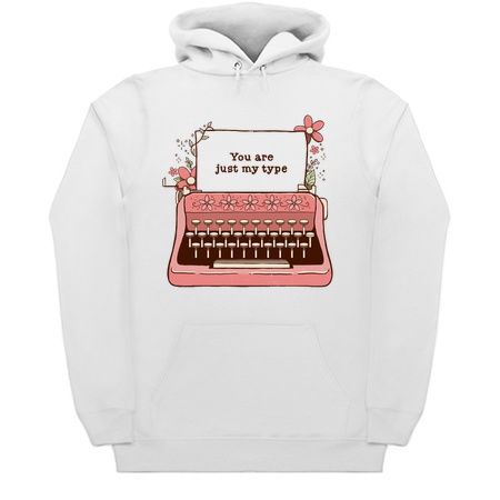You Are Just My Type Floral Typewriter by Tobe Fonseca tiny thumbnail