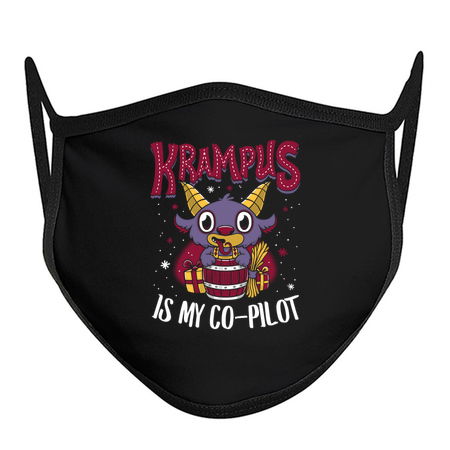 Krampus is my Co-Pilot - Creepy Cute Children's Book Christmas Monster tiny thumbnail